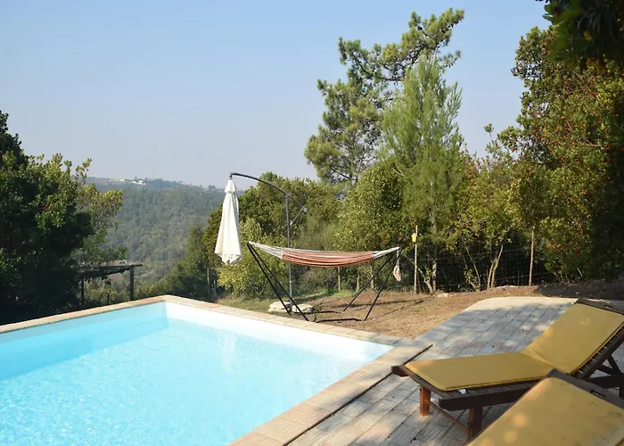 Family With Pool And Barbecue Алкобаса